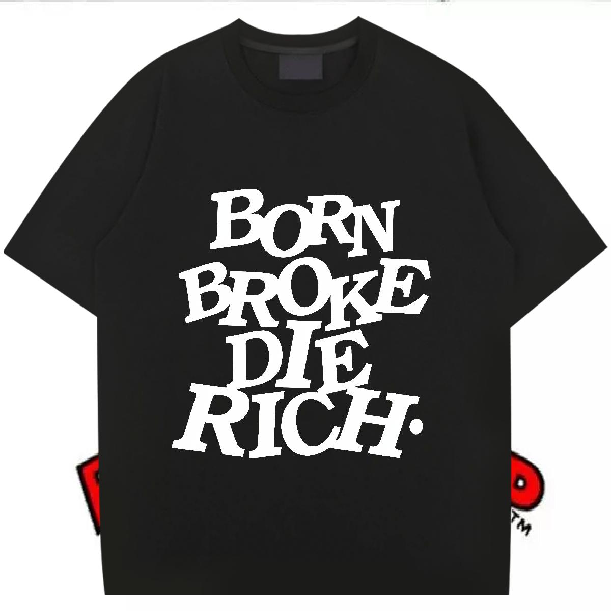 2024 Summer T shirt Customized Couples T Shirts High Street Hip Hop Cotton Breathable Soft Popular Tees