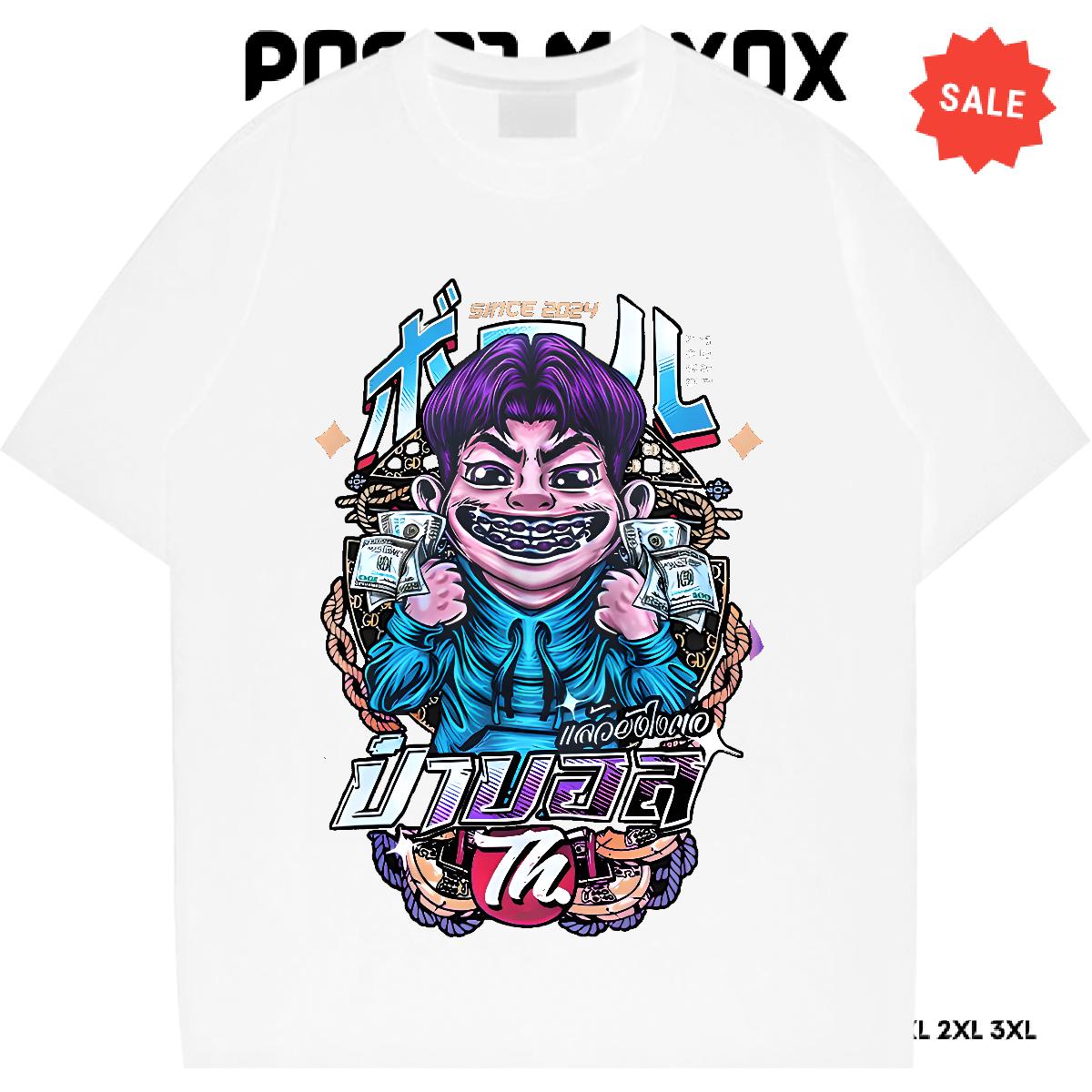 Fashion Casual Womens T Shirts O-Neck Short Sleeve Cotton Cartoon Print Tops Spring Summer Brand Tshirt for Man Woman