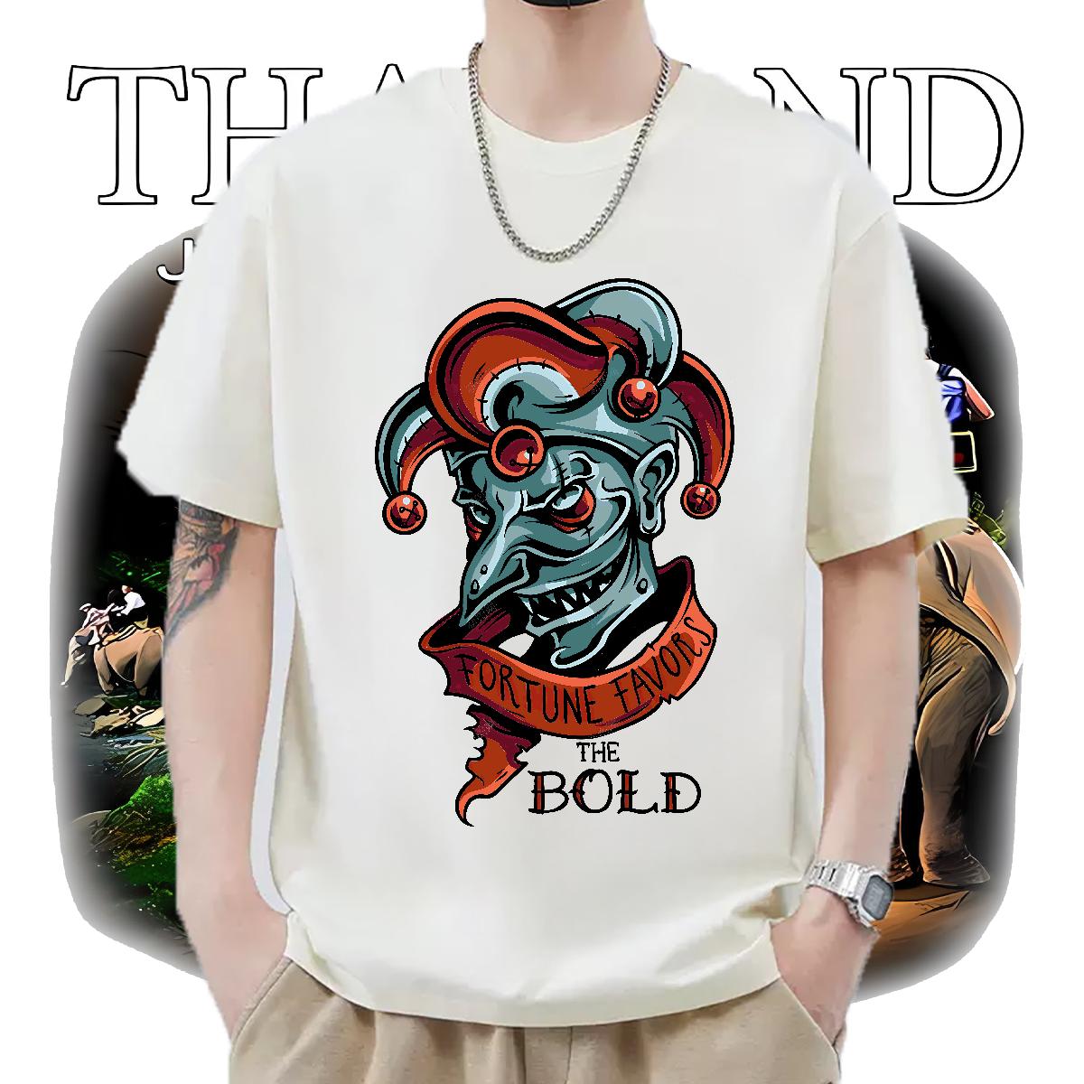 5A T shirt Beach Crew Neck Cotton Tshirts Designer Fashion Custom Wear