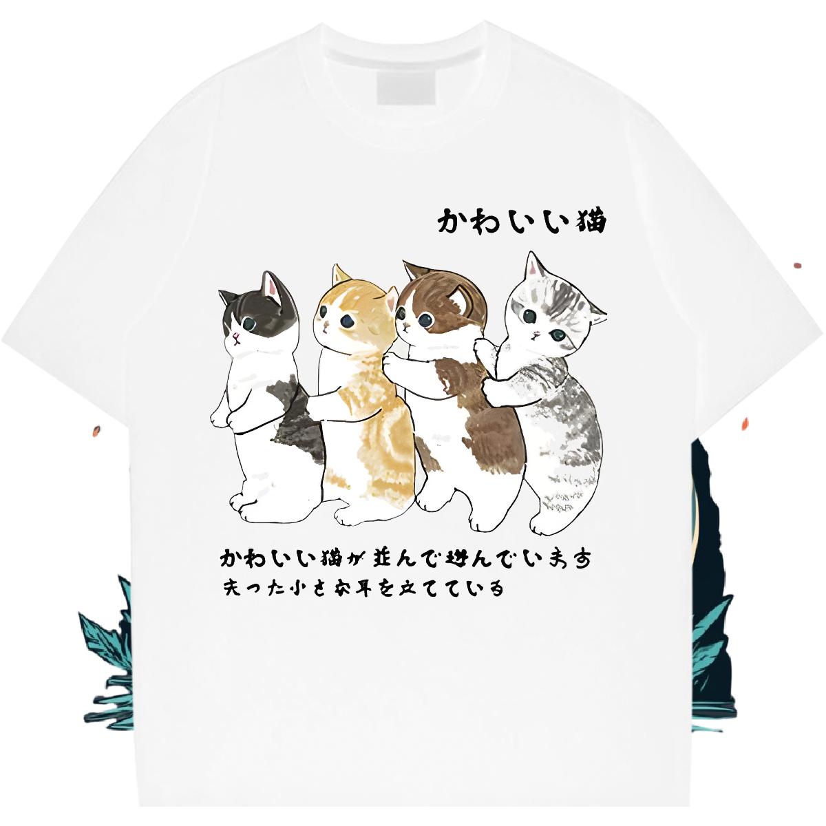 Wholesale Mens T Shirts Custom Print Plus Size Street Mens Tshirts Breathable Crew Neck Cotton High Quality