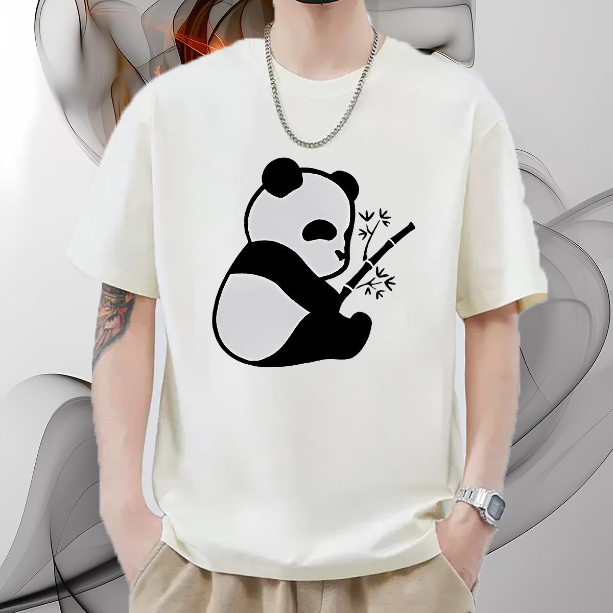 2024 Summer Men T Shirts Black White Couples T Shirts Street Wear Cotton Breathable Soft Loose Fit Clothings