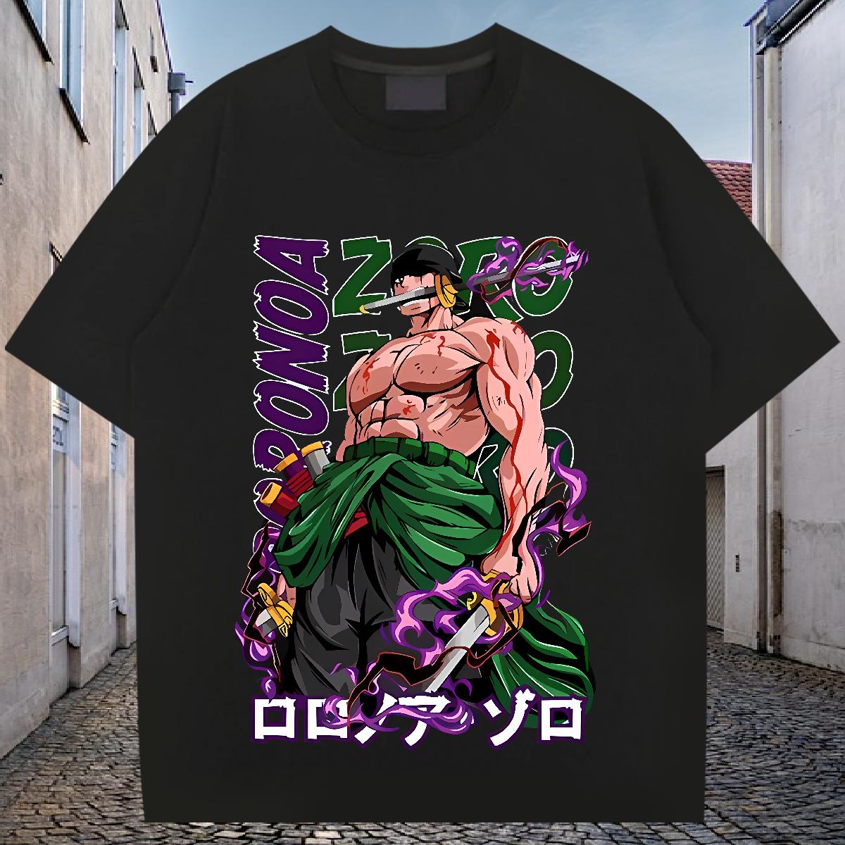 Fashion New T-Shirts Anime Sports Casual Tshirt for Man Woman Cotton Breathable Cool Design