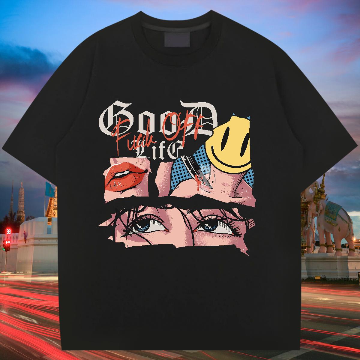 Classic Tshirts Cotton Breathable Soft Casual T-Shirts for Men DIY Anime Fashion Designer Top Tees