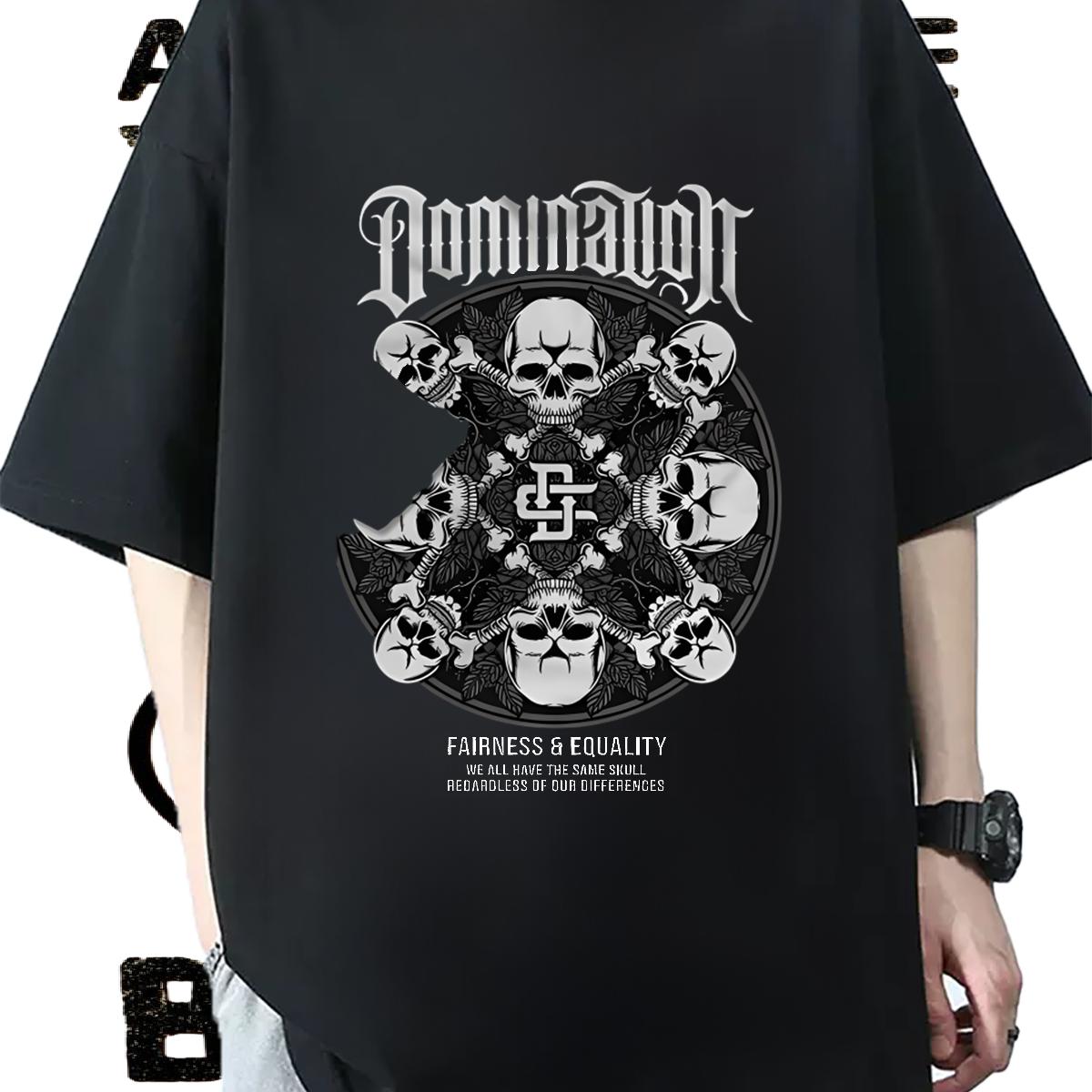 5A Mens T Shirts Street wear Hip Hop Breathable Crew Neck Cotton Mens Tshirts 2024 New Floral Print Top Tees