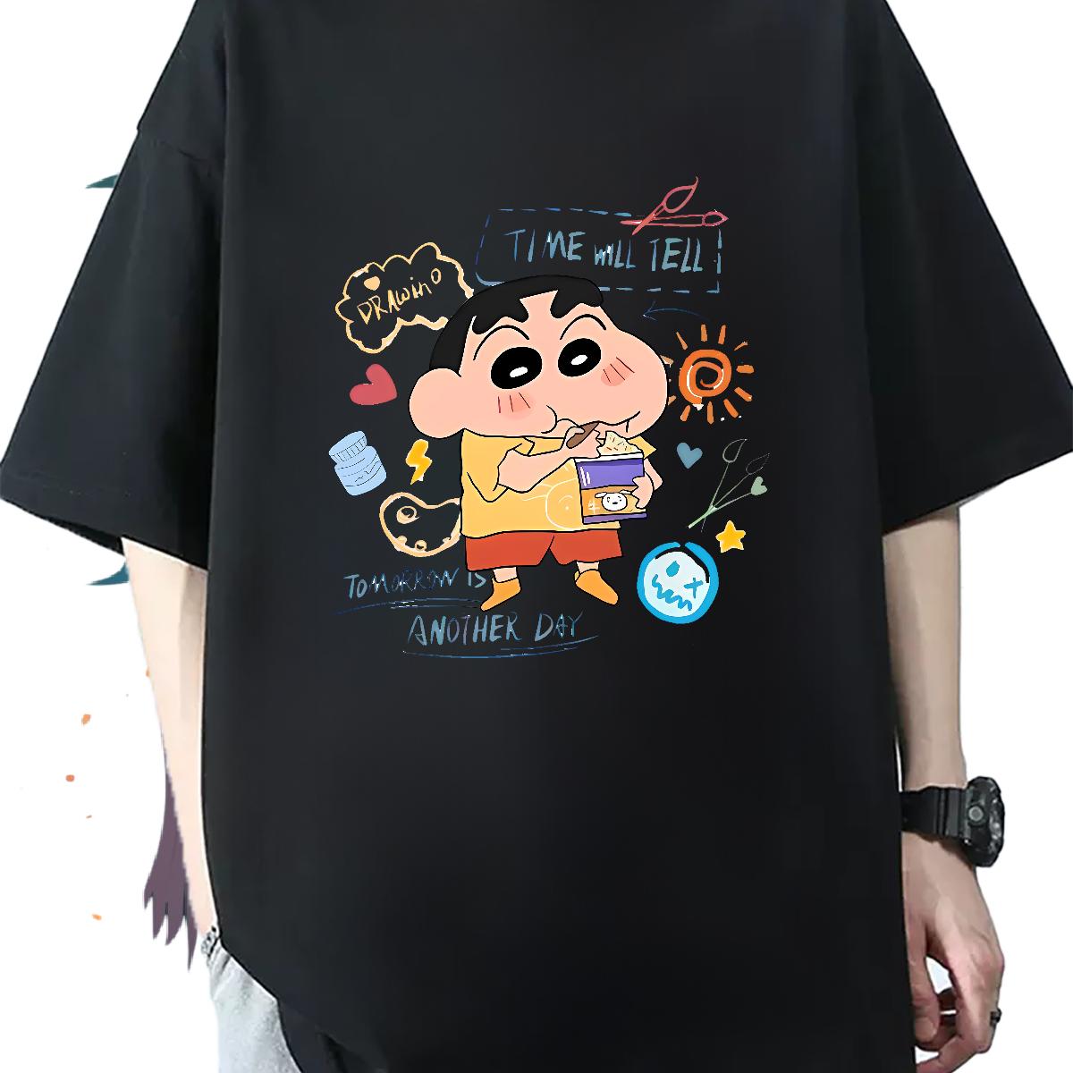 Fashion New Mens T Shirts Graphic Anime Printing Street Men Tees Breathable Short Sleeve Brand