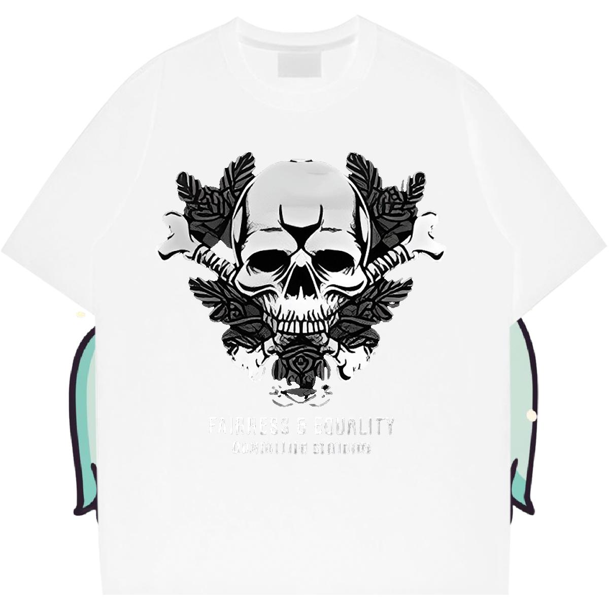 2024 New T Shirt For Man Graphic Men Tshirts Outdoor Short Sleeve Cotton O-Neck Popular Tees Shirts