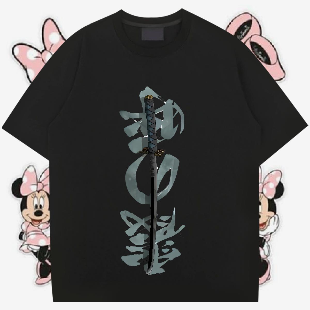 Loose Men Clothes T-Shirt Breathable Short Sleeve Street wear Hip Hop Man T Shirts Skull Fashion Casual Top Tees