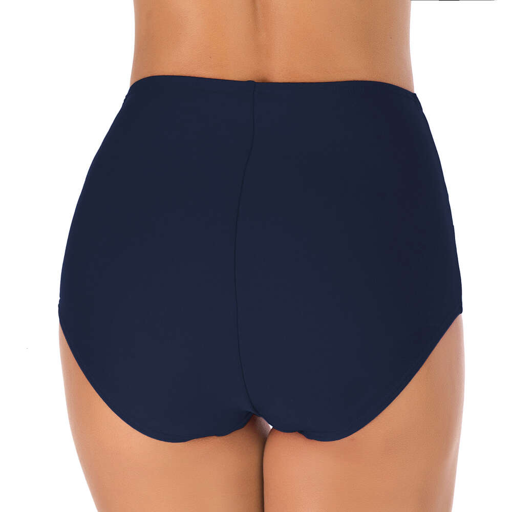 Scrunch New Arrival New Product Gentle Wind French Popular Fashion New Pattern New Triangle Adult Women's Sexy Waist Twist Swimsuit Self-cultivat