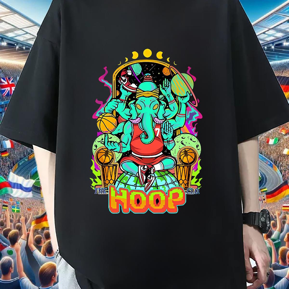 Wholesale T Shirt For Man Anime Print Casual Daily Wear Tshirt for Man Woman Breathable Short Sleeve Classic