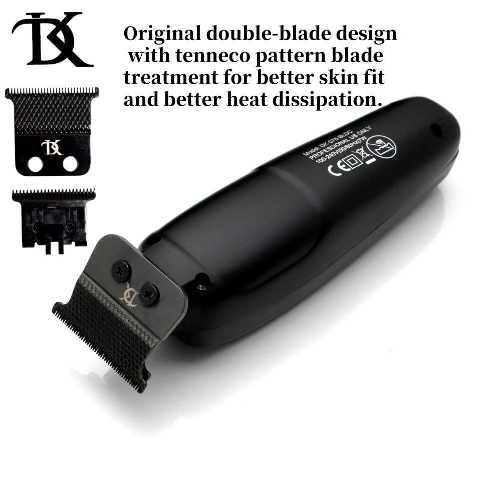 DK BAG Professional Men hair clippers Beard Trimmer 001MM Push for bald heads 7200rpm brushless motor 240709