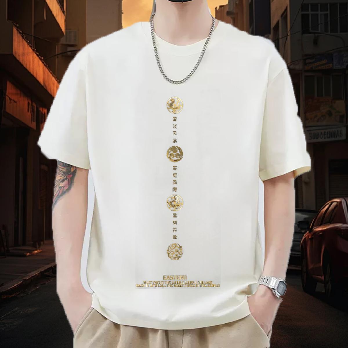 Wholesale T Shirts Men Graphic Sports Casual Tshirt for Man Woman Breathable Crew Neck Brand