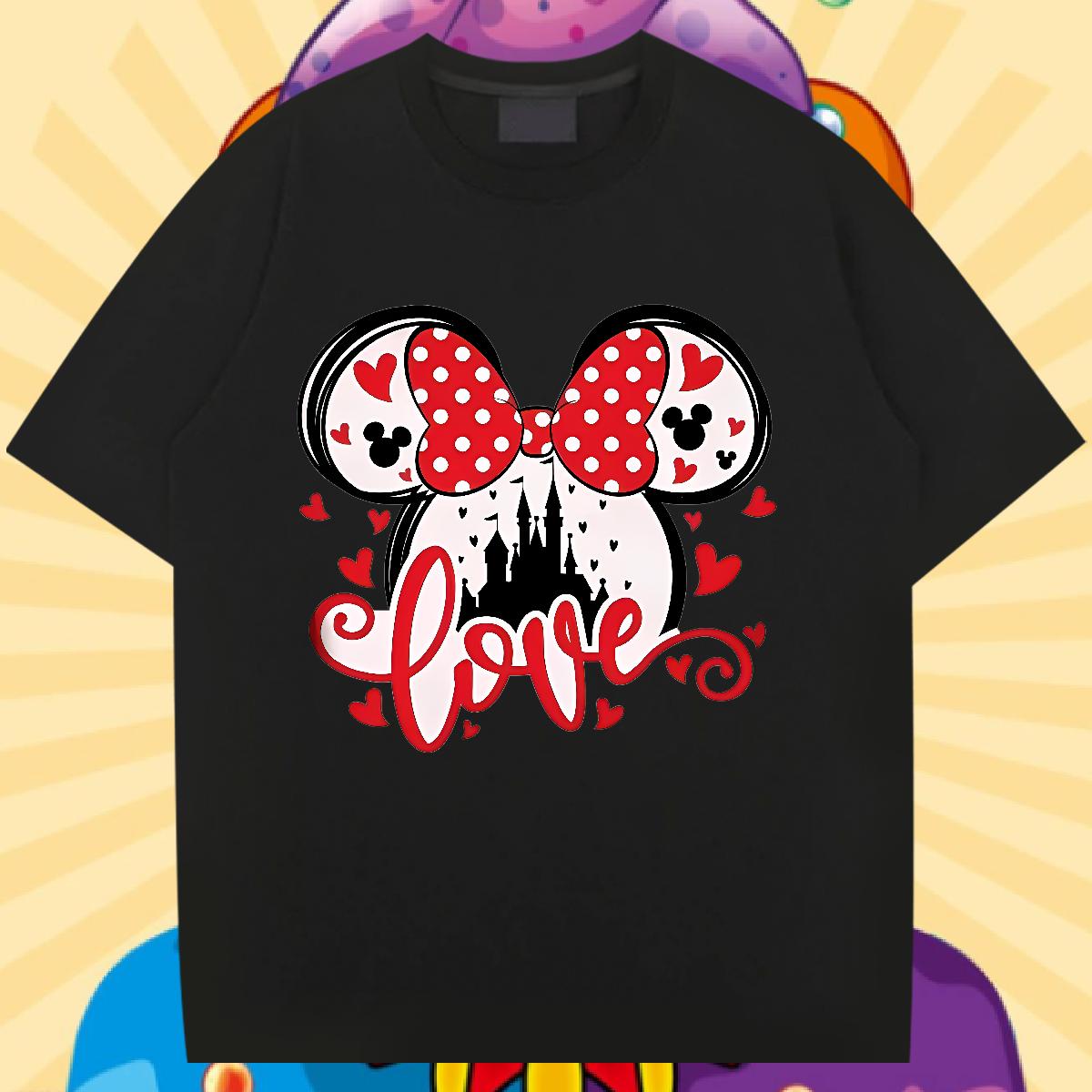 Classic Men T Shirts Cartoon Print Casual Men Clothes T-Shirt Cotton Breathable Unisex