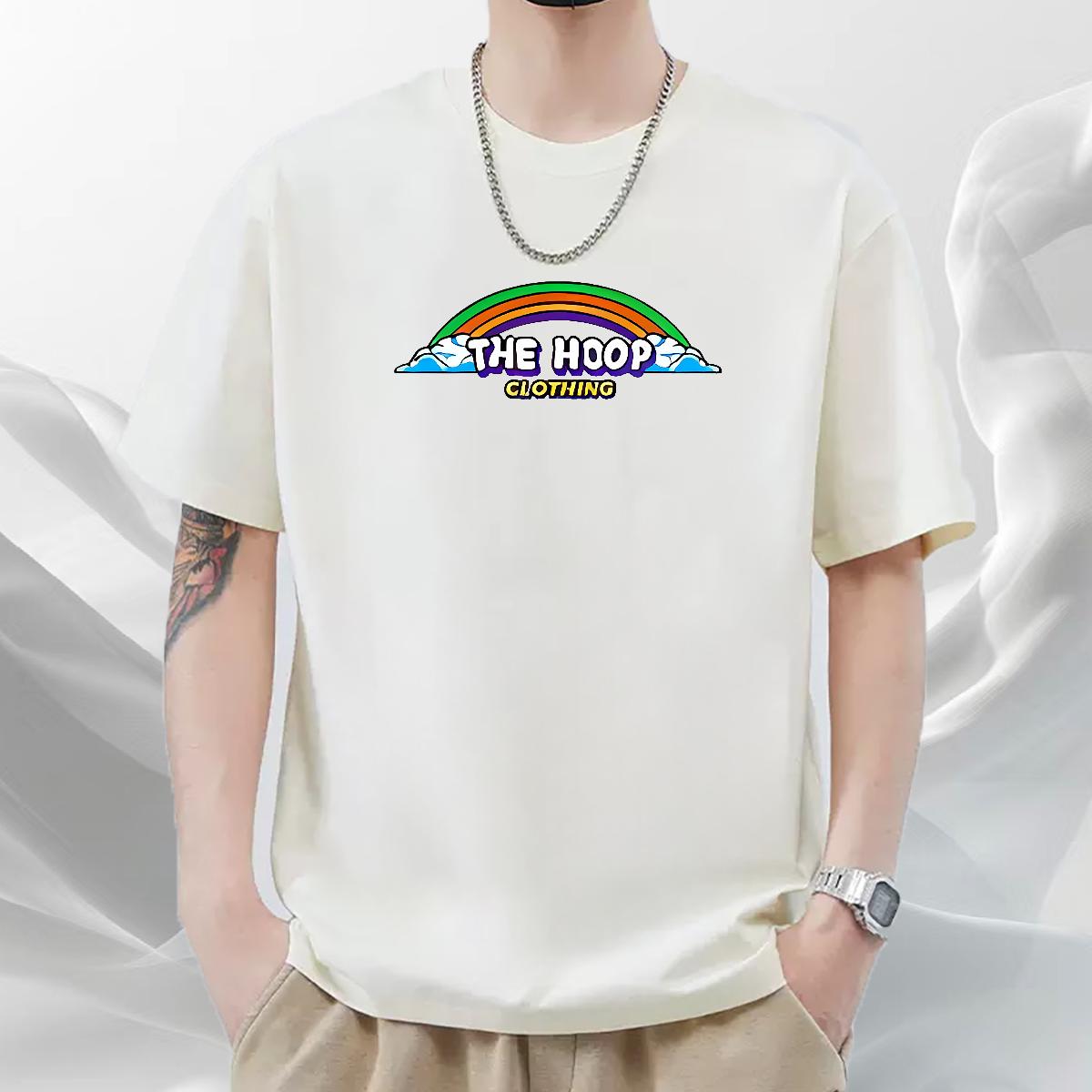 Comfortable Mens T Shirts High Street Hip Hop Breathable Crew Neck Cotton Men Tops Tees New Designer Oversized S-3XL Clothings