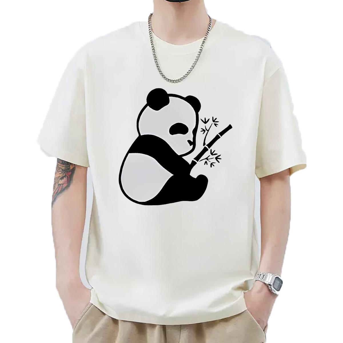 2024 T Shirts Men Plus Size Cartoon Street wear Hip Hop Men Tees O-Neck Short Sleeve Cotton Unisex