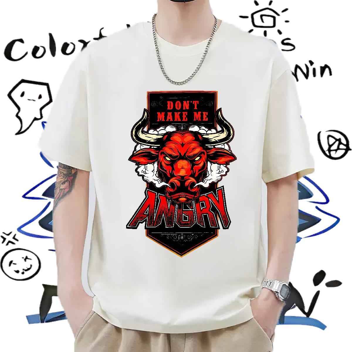 Classic T Shirts Men Anime Printing Street O-Neck Short Sleeve Cotton Men Tops Tees DIY Custom Printing Top Tees