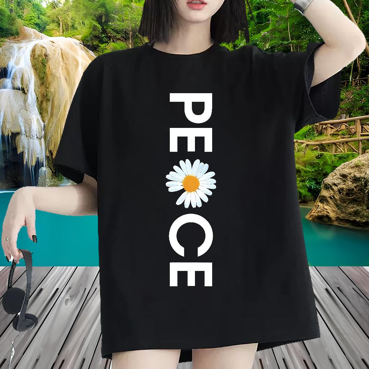 Cotton Breathable Short Sleeve Women T Shirts Casual New Outdoor Womens Tshirts Anime Oversized Brand Clothes Shirt