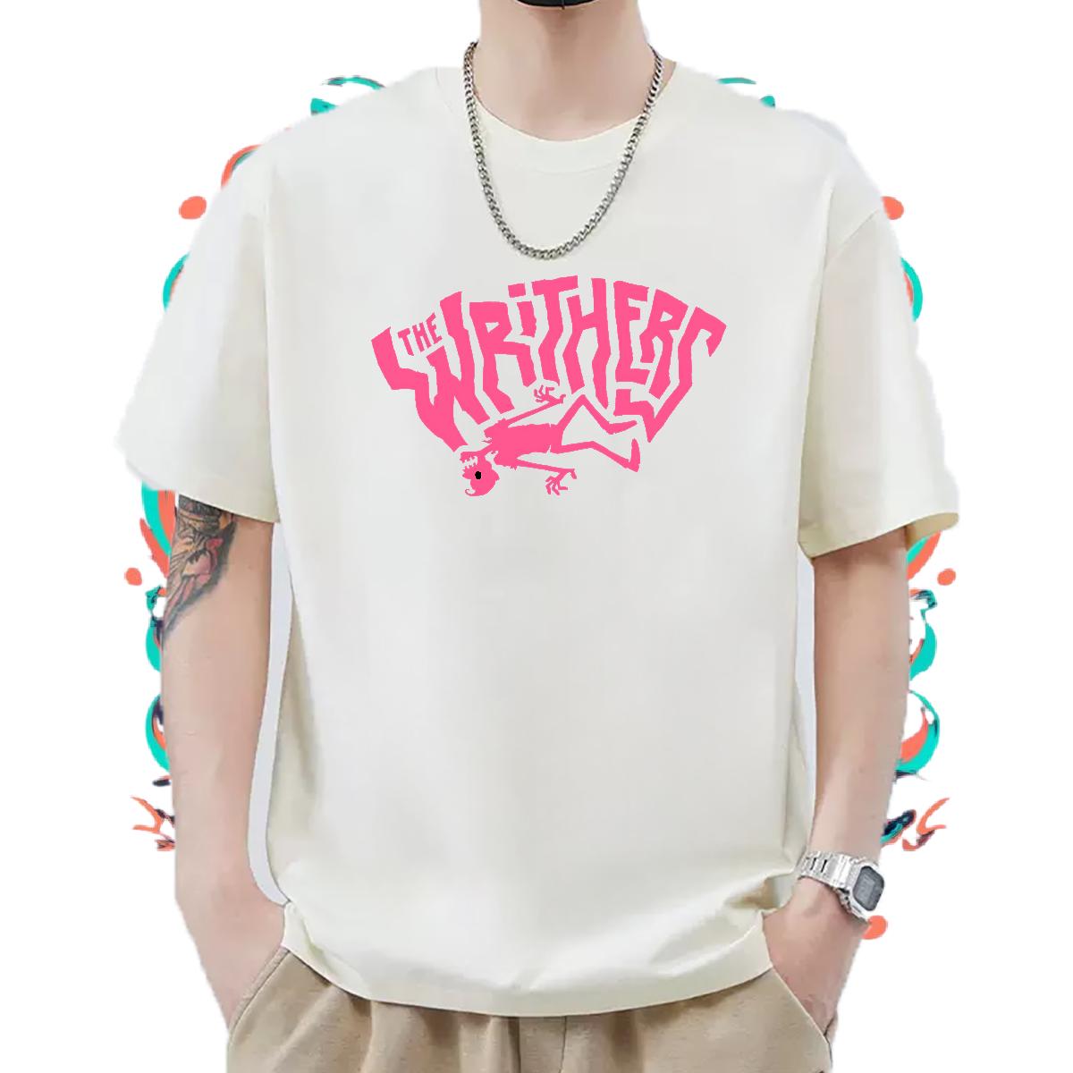 Fashion T-Shirts for Men DIY Anime Summer Casual Tshirt for Man Woman Breathable Crew Neck Loose Fit