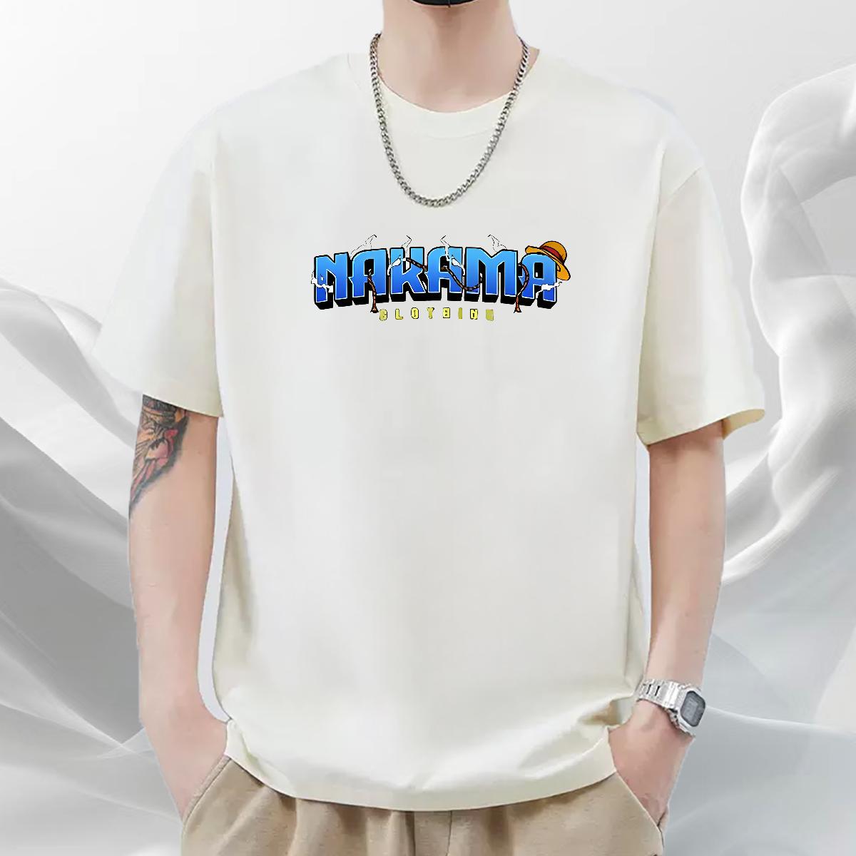 Classic T Shirt For Man Sport Cotton O Neck Short Sleeves Men Tops Tees Fashion Casual Floral Print Wear