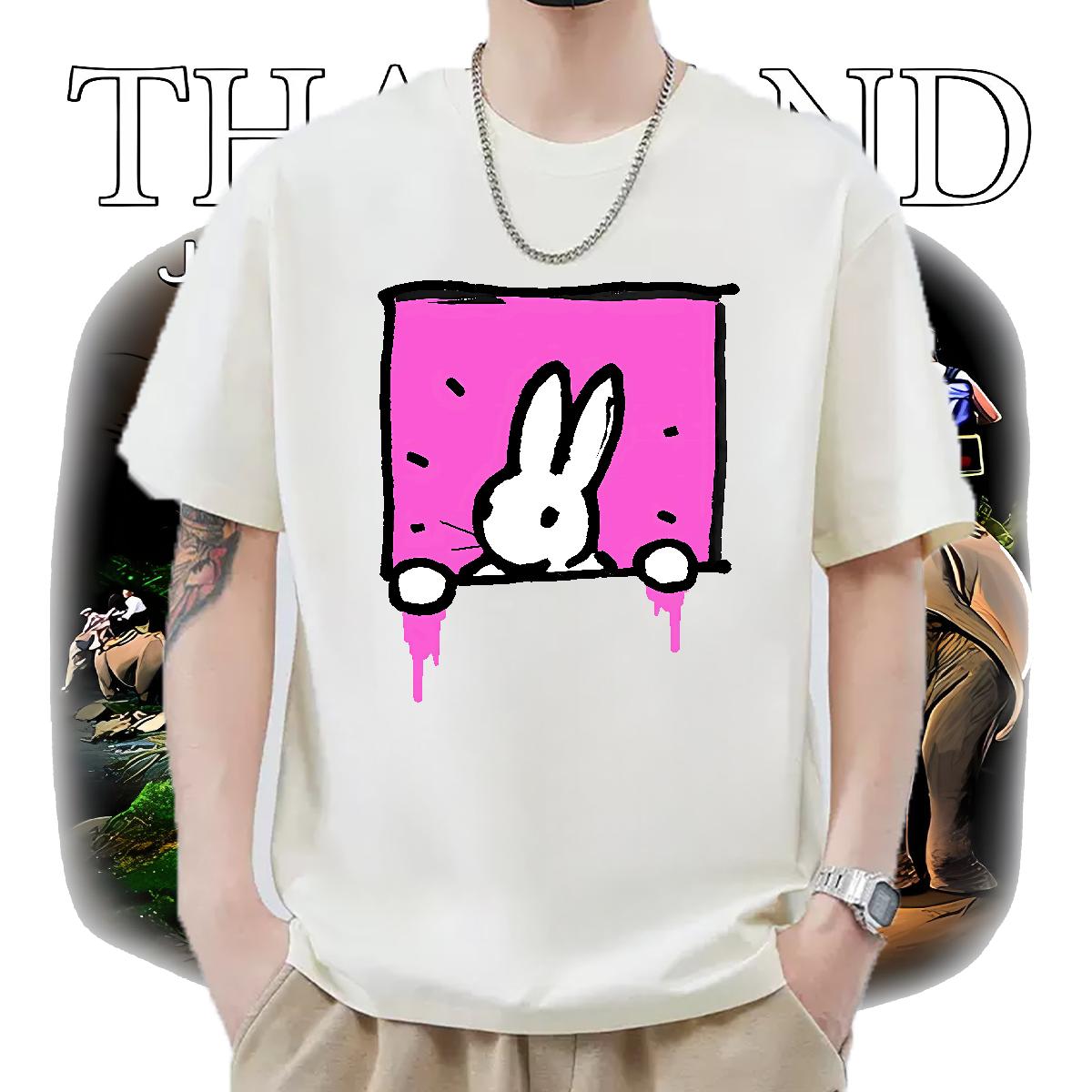 Soft T-Shirts Casual Beach Breathable Short Sleeve Men Tees Brand Oversized Tshirts