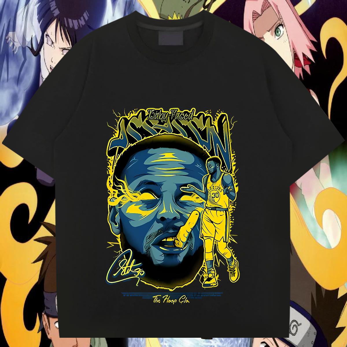 High Quality Men T Shirts Street wear Hip Hop Round Neck Short Sleeve Mens Tshirts 2024 New DIY Printed Tops Tees