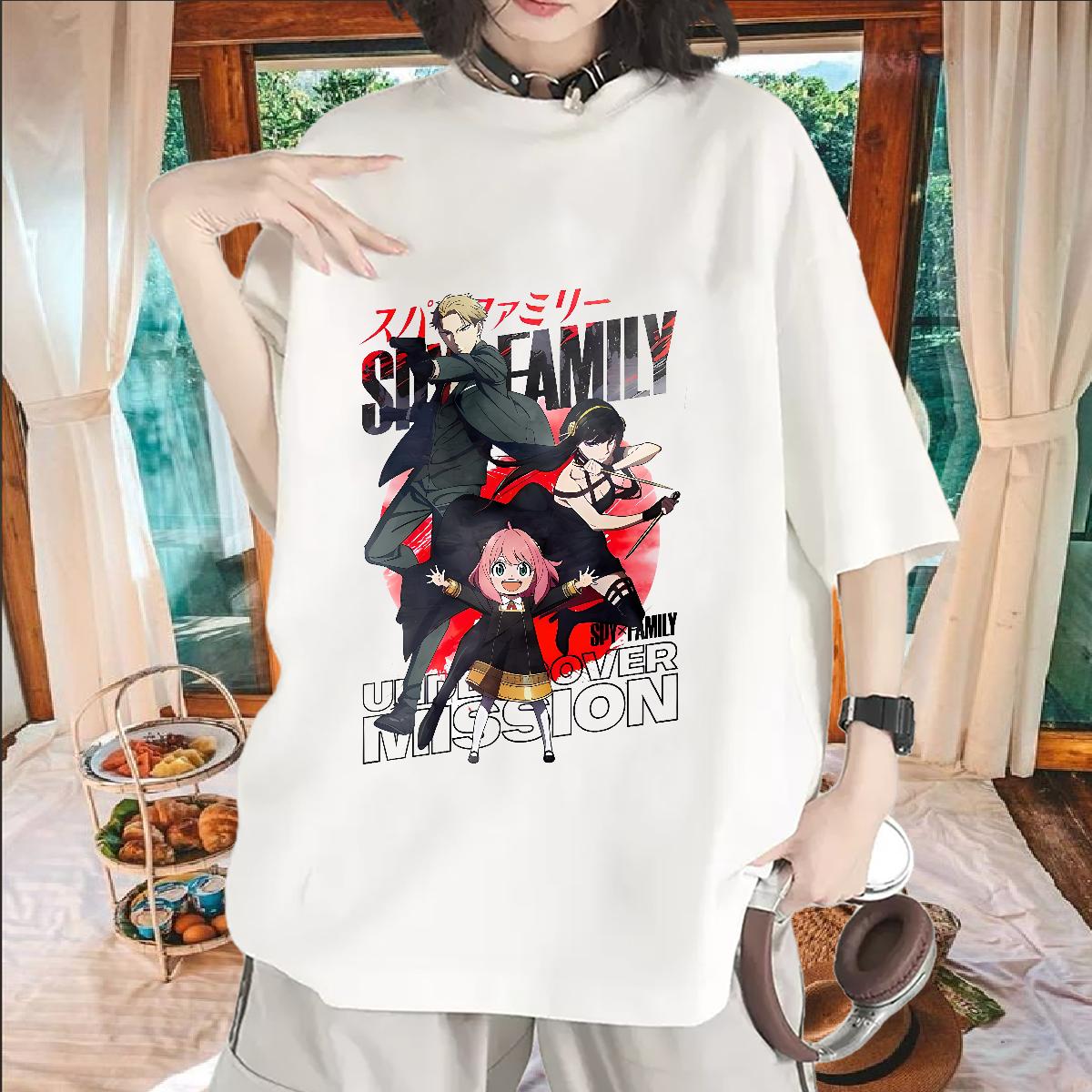 2024 Designer Womens T Shirts Short Sleeve Cotton O-Neck Casual Women Tshirts Anime Oversized Brand Wear