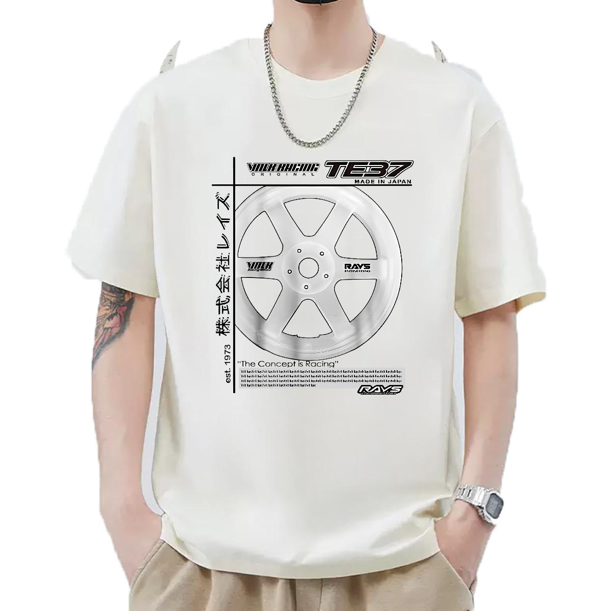 Soft Man T Shirts Beach Crew Neck Cotton Men Tops Tees DIY Custom Anime Tshirts