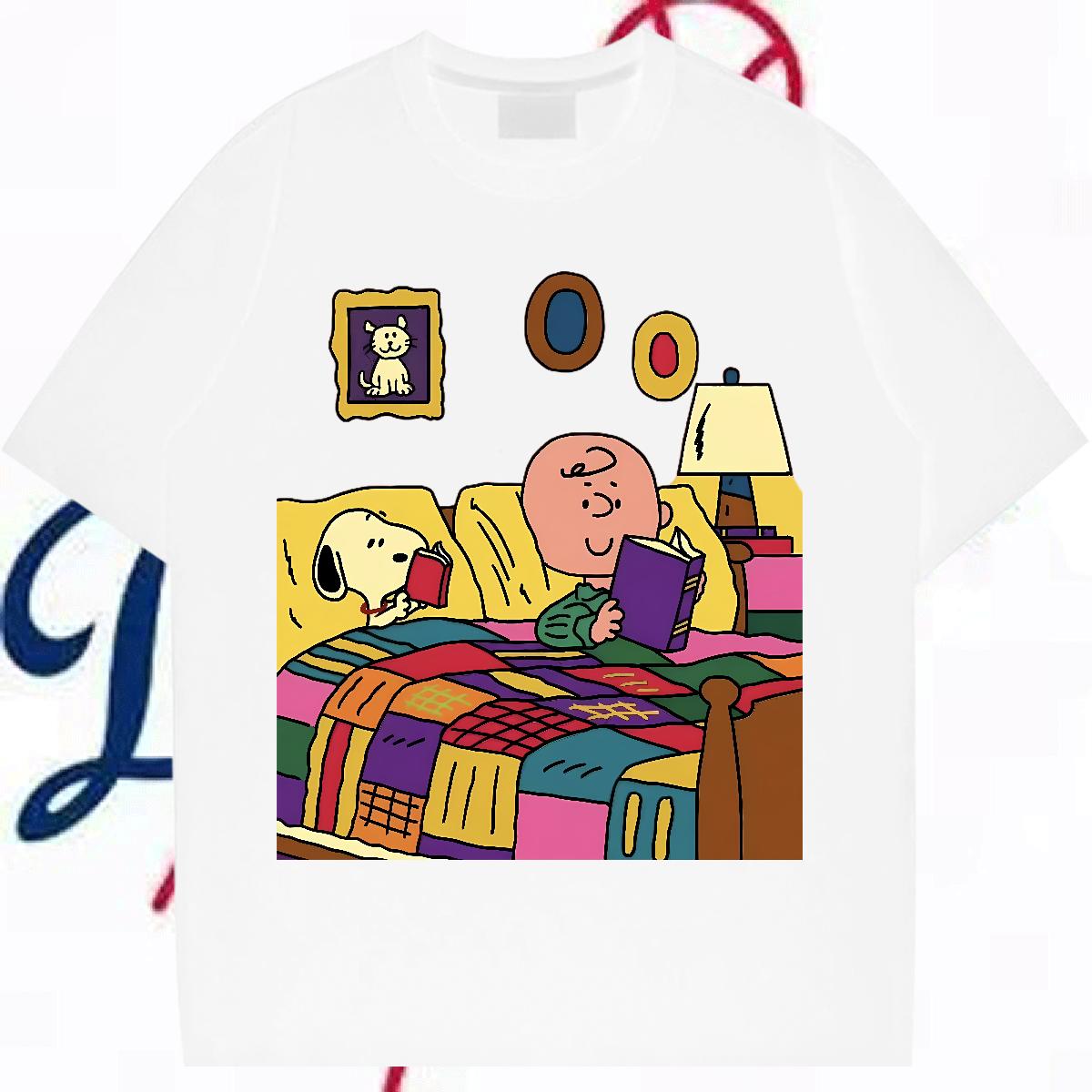 5A Men T Shirts Anime Printing Street Cotton Breathable Short Sleeve Men Tshirts Fashion Plus Size Custom Tops Tees