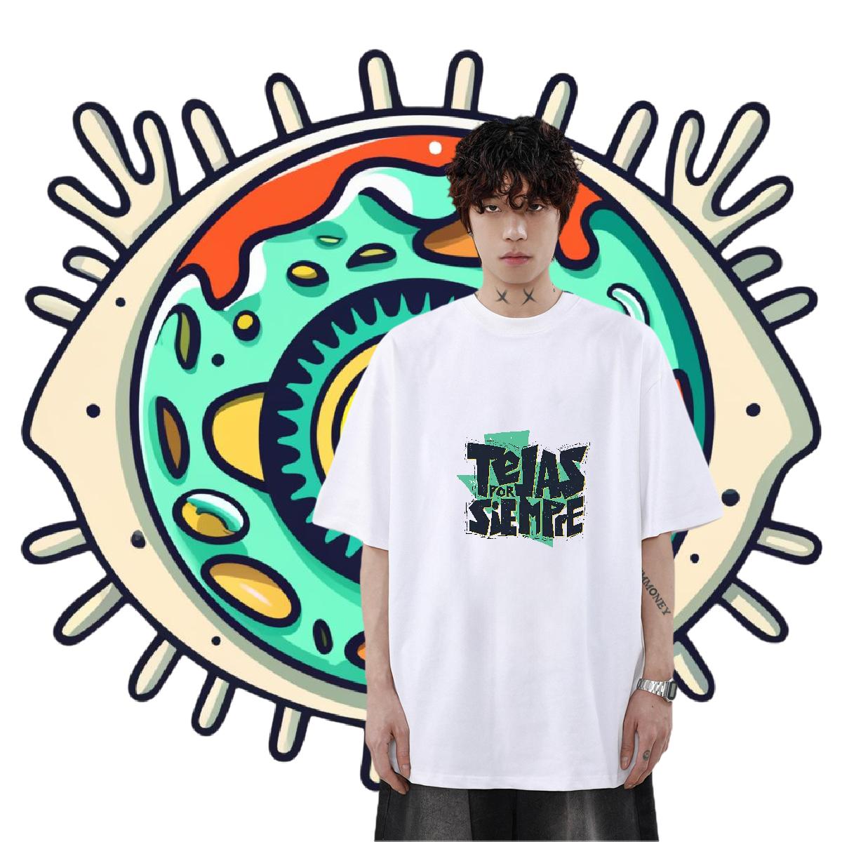 Cool Man T Shirts Sports Casual Cotton O Neck Short Sleeves Men Tshirts Brand DIY Printed Top Tees