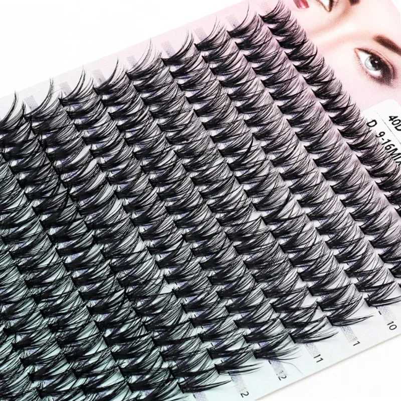 48/60/160/280Pcs Cluster Natural Eyelashes Extensions Lashes Clusters False Eyelash Clusters Extensions Individual Lashes MakeupCL240713