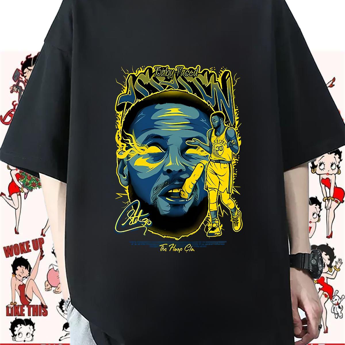 Brand Men Tees Cotton Breathable Hip Hop Street T Shirt For Man Custom Print Oversized 2024 Tops