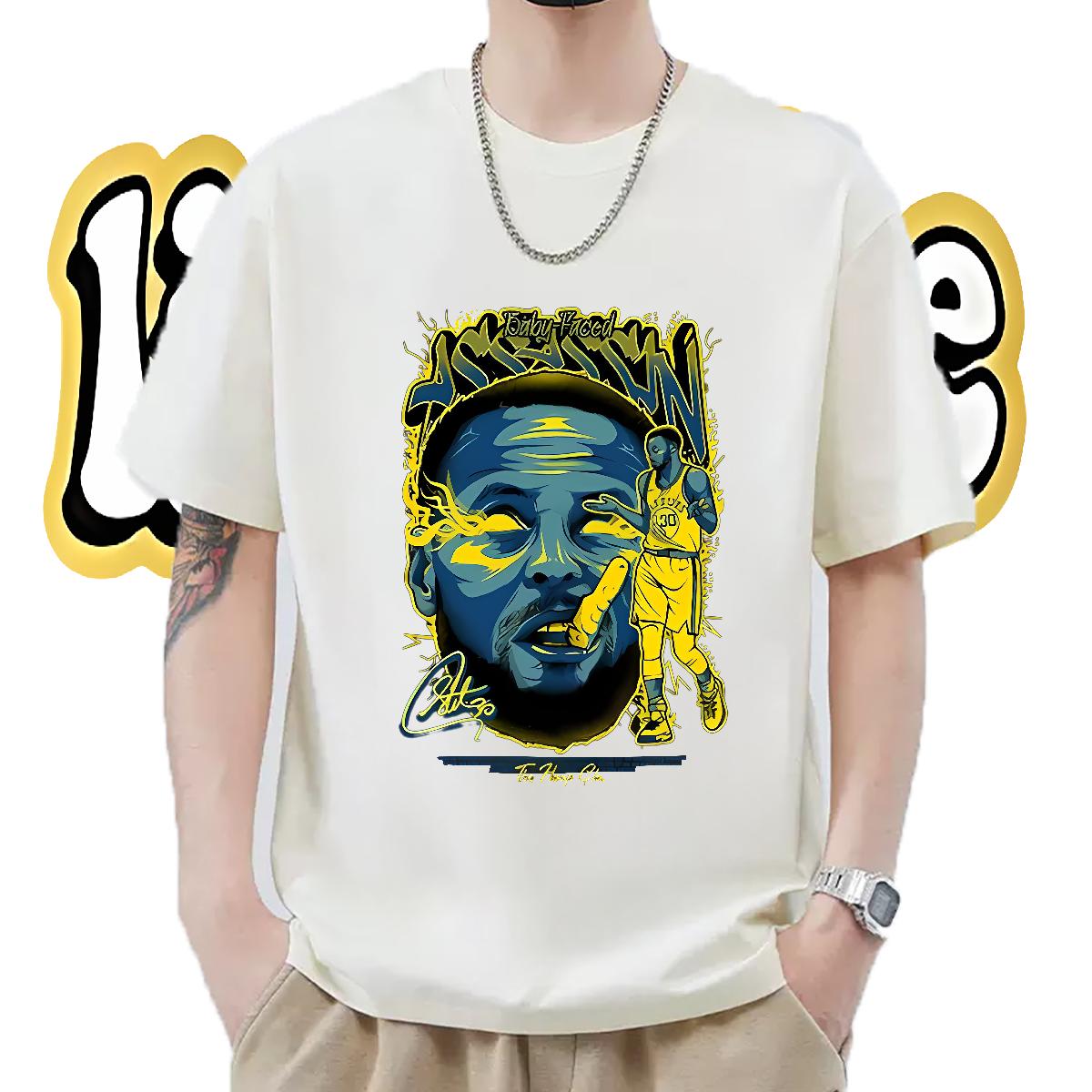 Soft Mens Tshirts O-Neck Short Sleeve Cotton Home Outdoor T shirt DIY Printed Classic Casual Tops Tees