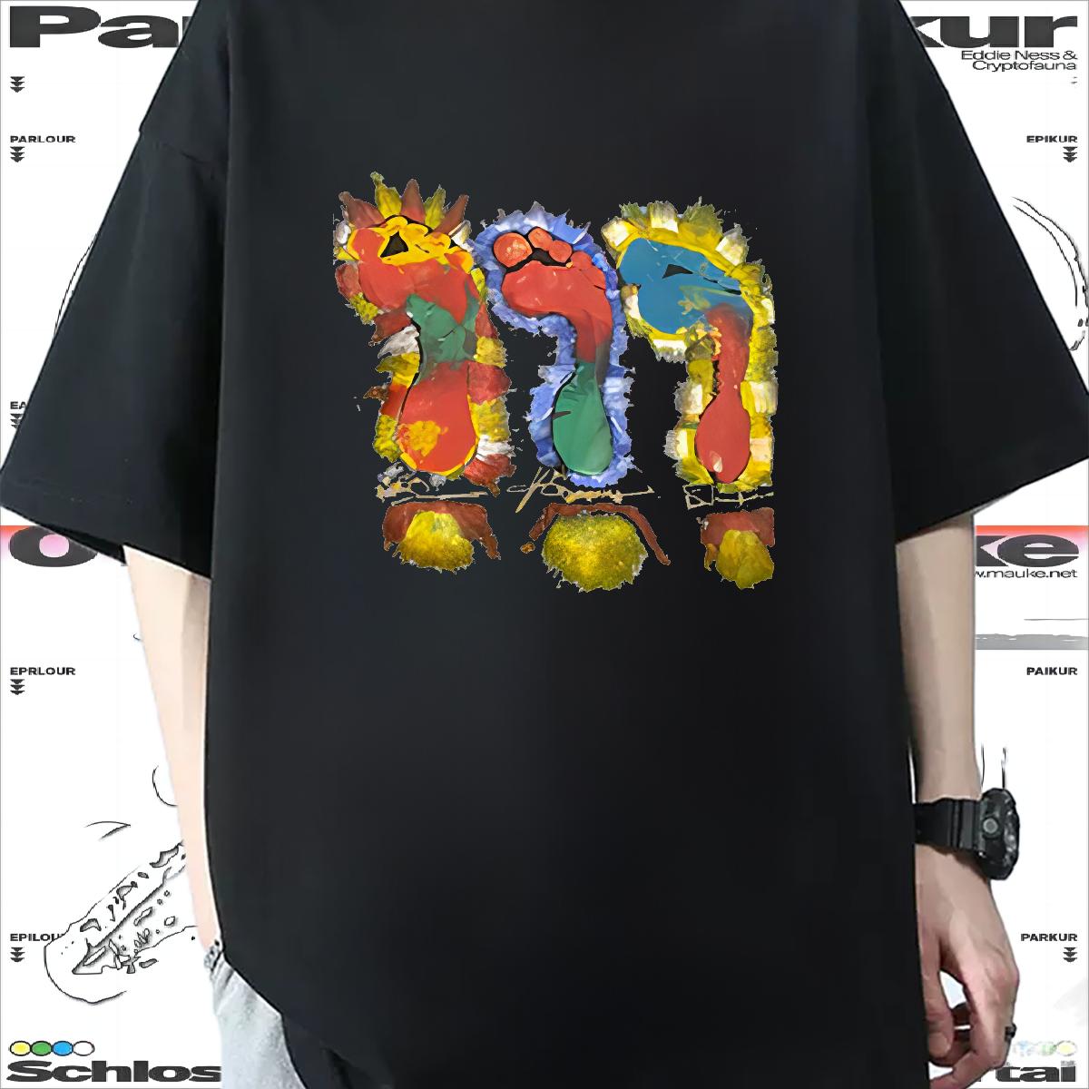 2024 Men T Shirts Custom Printing Street Wear Men Tees Cotton Breathable Comfortable