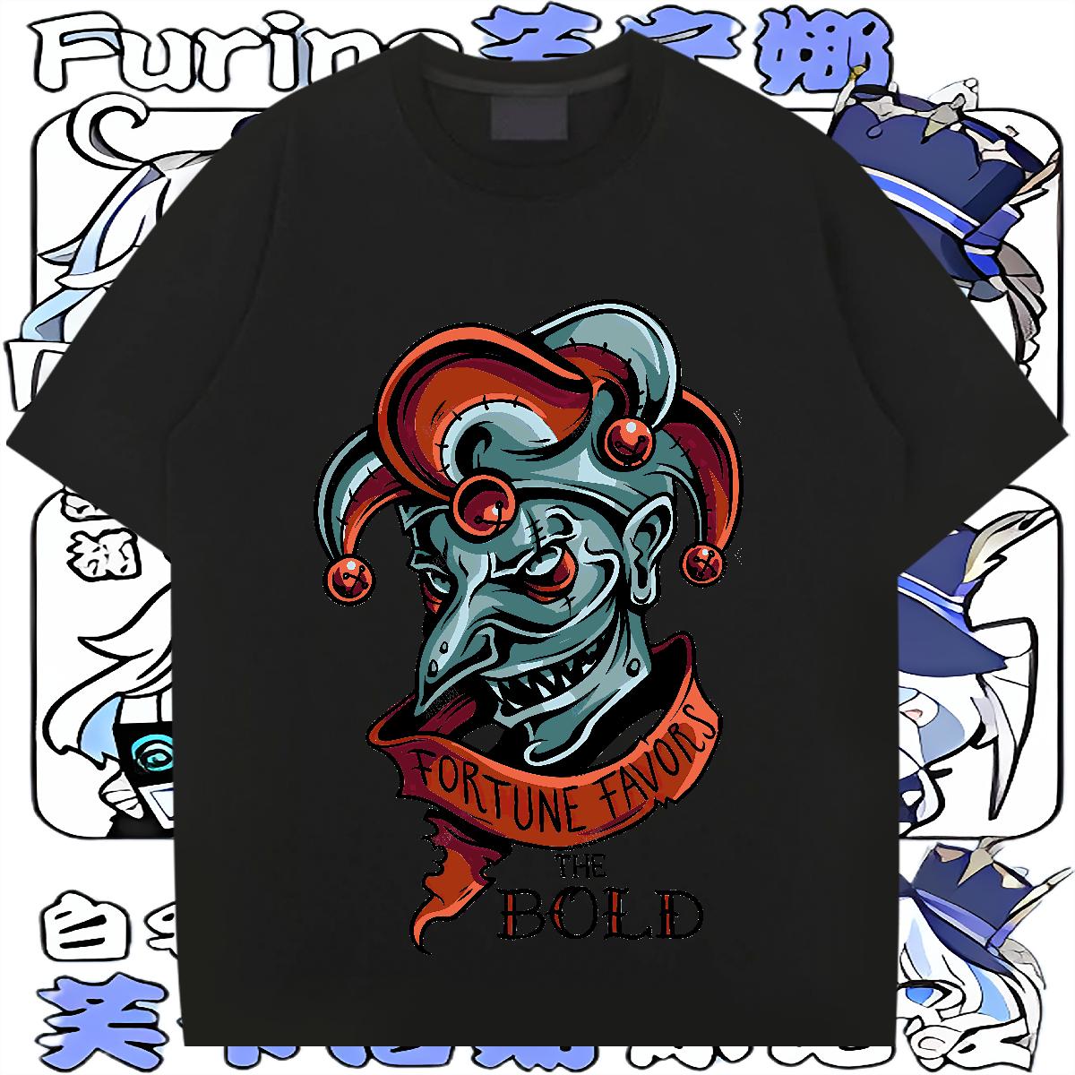 Fashion T shirt Cartoon Printing S-3XL Beach Men Tshirts Breathable Short Sleeve Comfortable