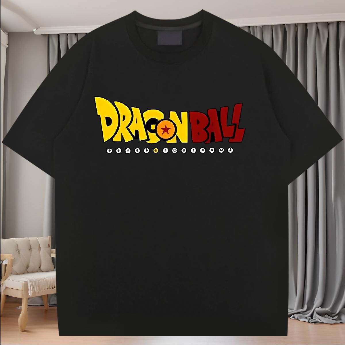 Designer T shirt Anime Casual Mens Tshirts Crew Neck Cotton Brand