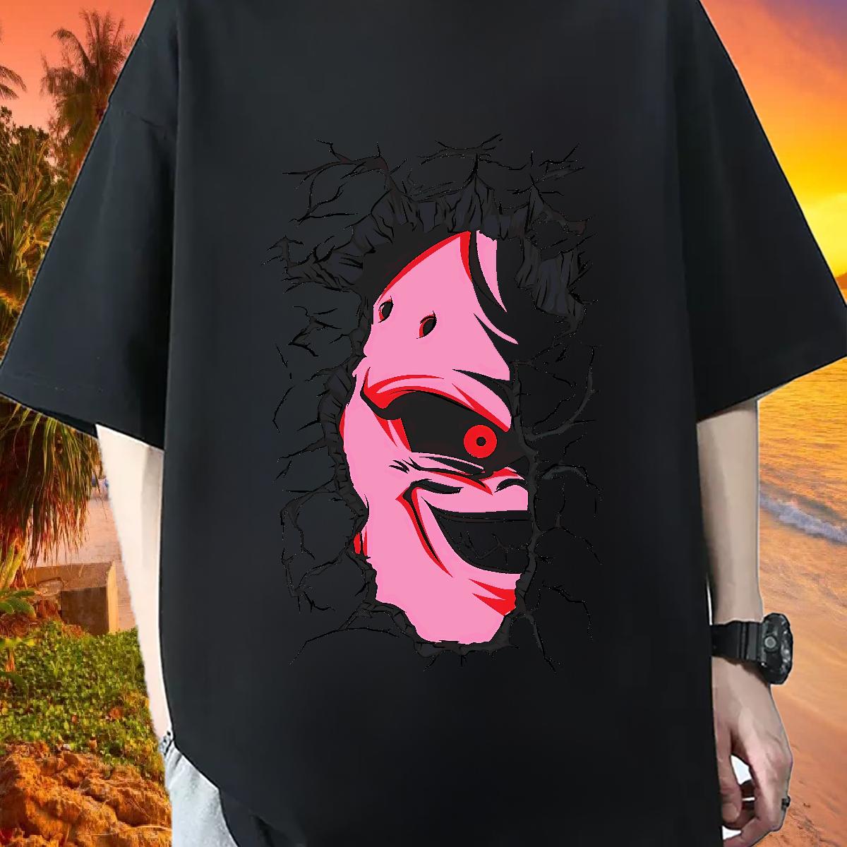 Fashion T shirt Custom High Street Hip Hop Couples T Shirts Breathable Short Sleeve Cool