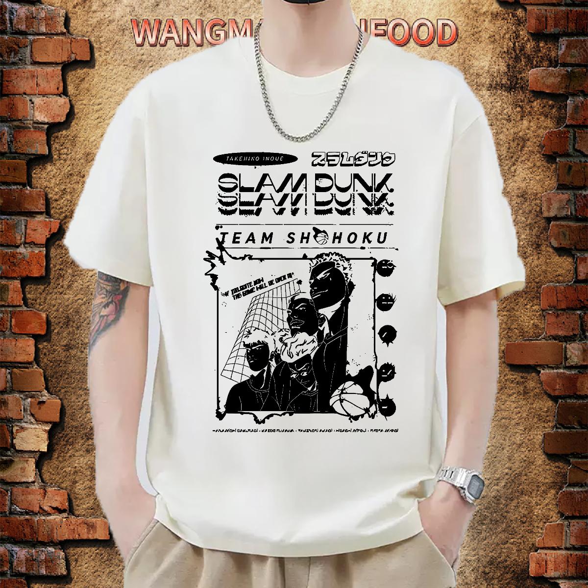 5A T Shirts Men Sports Casual O-Neck Short Sleeve Cotton Men Tshirts 2024 New Skull Top Tees