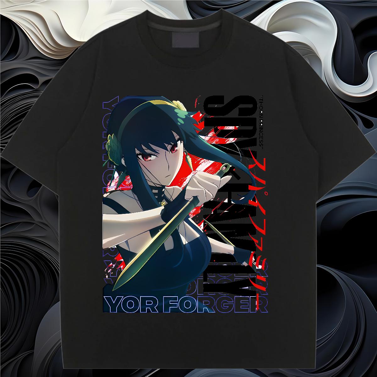 New Arrival T Shirts Women Crew Neck Cotton Breathable Anime Top Tees Hip Hop Loose fit Lady T shirt