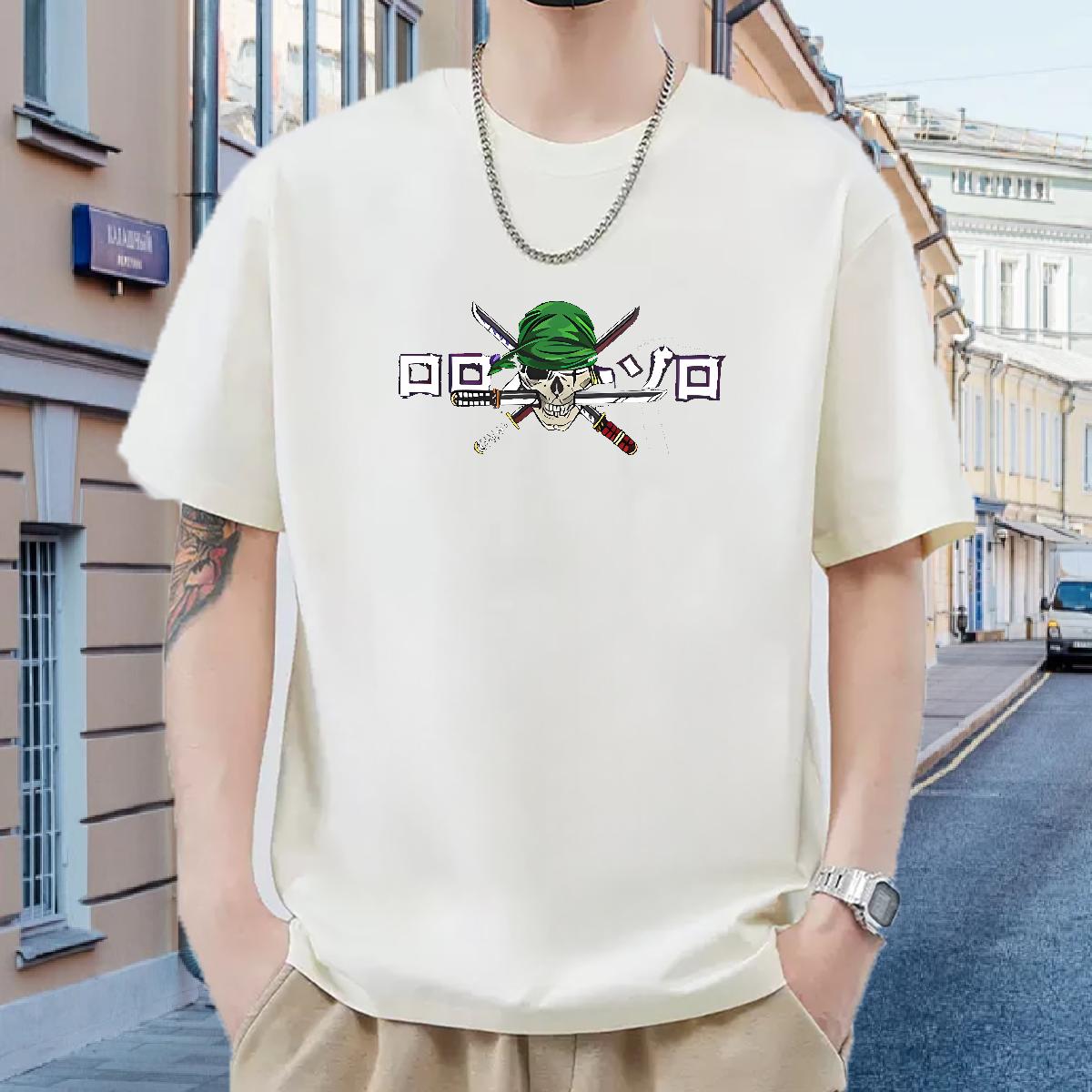 Designer Mens T Shirts Custom Print Plus Size Men Tshirts Casual Daily Wear Crew Neck Cotton Popular Tees Shirts