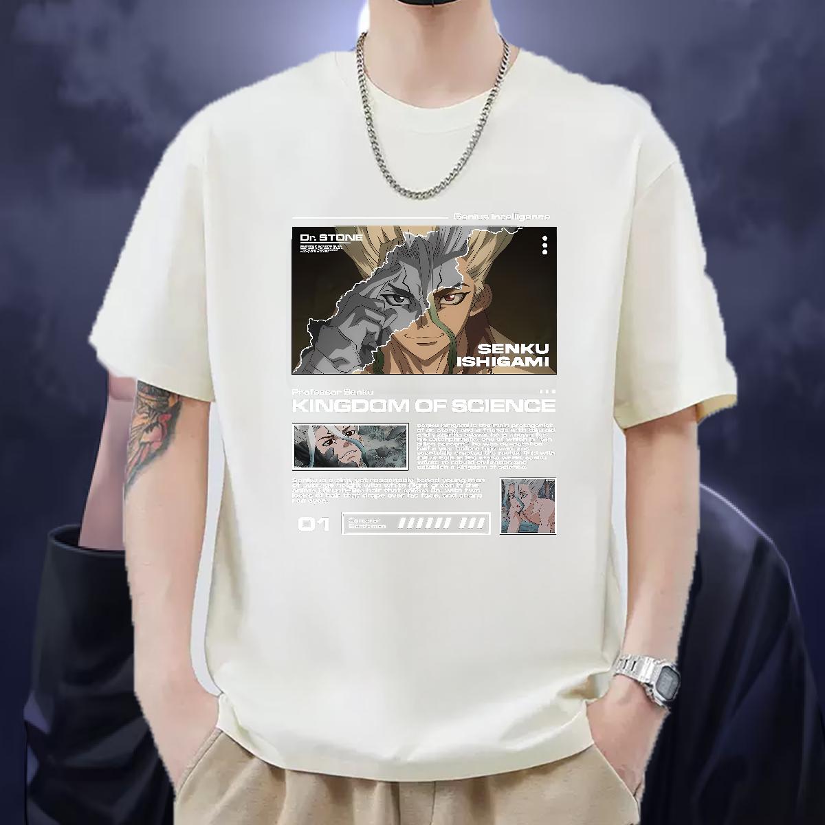 Designer T-Shirts Skull Street Casual Men Clothes T-Shirt Breathable Crew Neck Comfortable