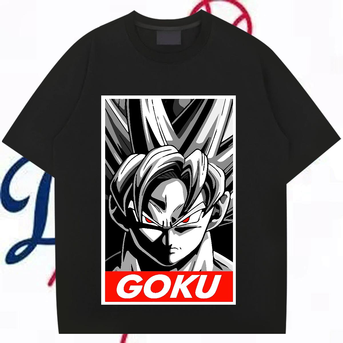 Classic T-Shirts Oversized S-3XL Anime Printing Street Couples T Shirts Cotton Breathable Designer