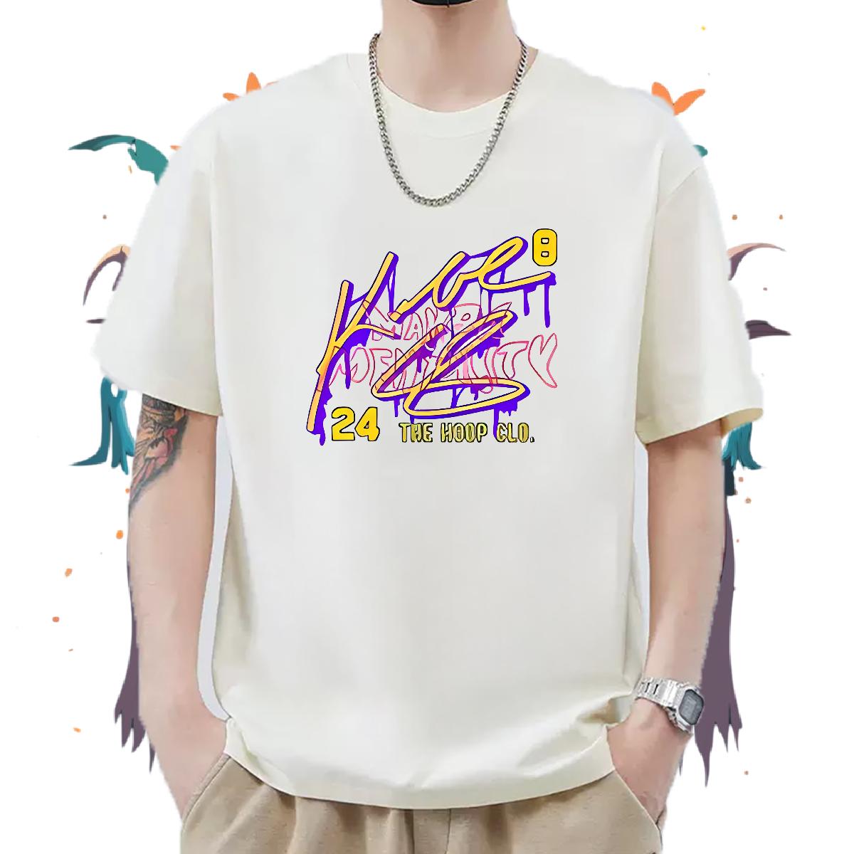 2024 DIY T Shirt For Man Custom Printing Daily Wear Men Tees Crew Neck Cotton 5A