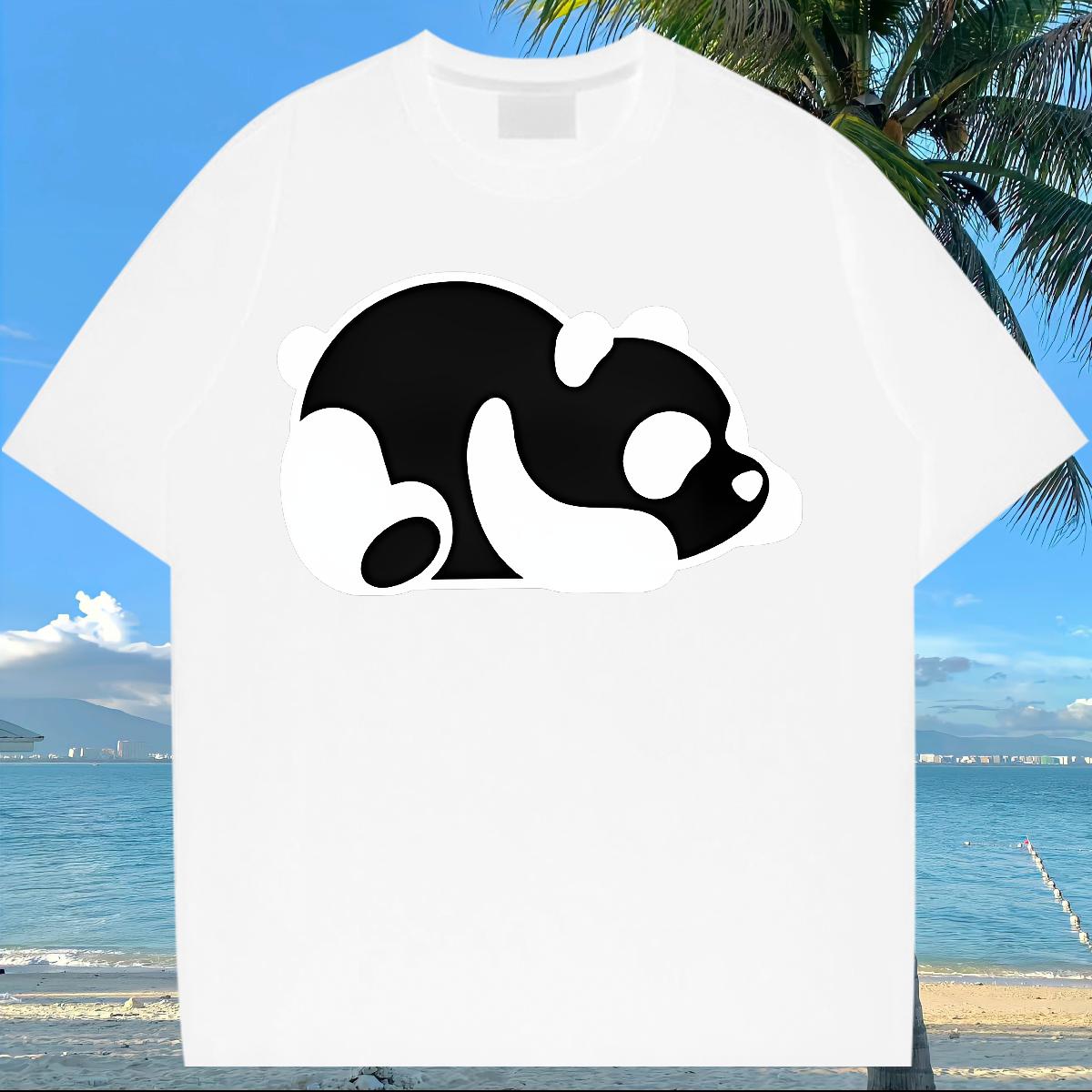 2024 Summer T Shirts Men Custom Print Oversized Men Tshirts Daily Outfit 180g Cotton Unisex Wear