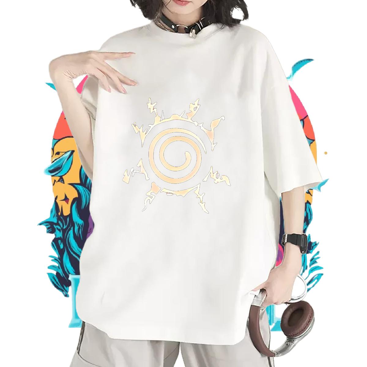 Fashion New T-Shirts for Women Cotton Comfortable Daily Wear Tshirt for Man Woman Cartoon Print Loose fit Tee Shirt