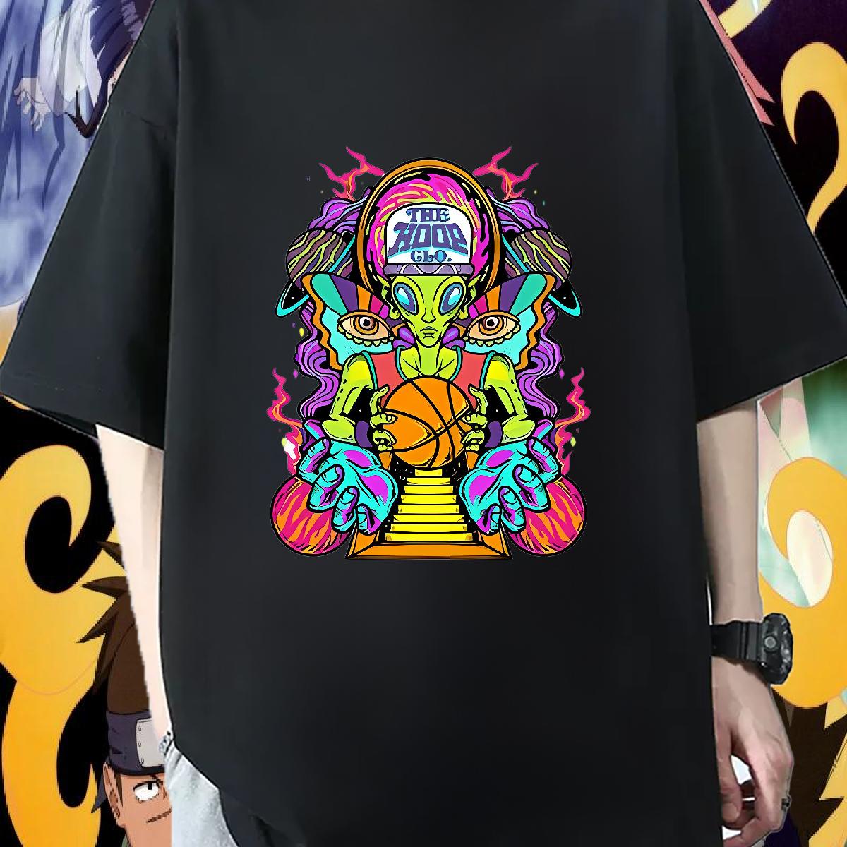 Comfortable T-Shirts for Men Casual Daily Wear Cotton O Neck Short Sleeves Men Clothes T-Shirt Classic Casual DIY Logo Tops Shirt