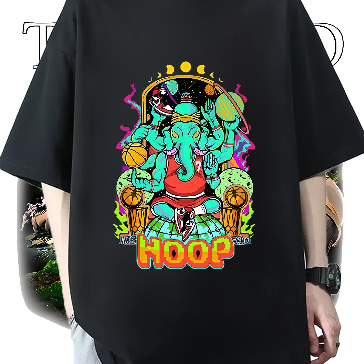 Brand T shirt Black Oversized Sports Casual Couples T Shirts Short Sleeve Cotton O-Neck Classic