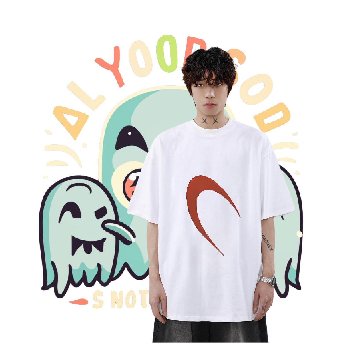 5A Men T Shirts Spring Summer Round Neck Short Sleeve Tshirts 2024 Summer Oversized S-3XL Clothes