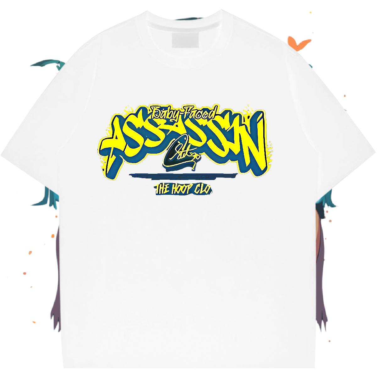 Customized T Shirt For Man Graphic Hip Hop Mens Tshirts O-Neck Short Sleeve Cotton High Quality