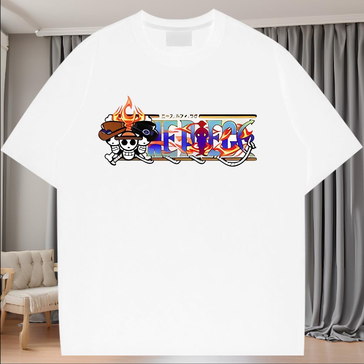 Fashion Designer T Shirt For Man Cartoon Printing S-3XL Hip Hop Street Couples T Shirts Breathable Short Sleeve Brand