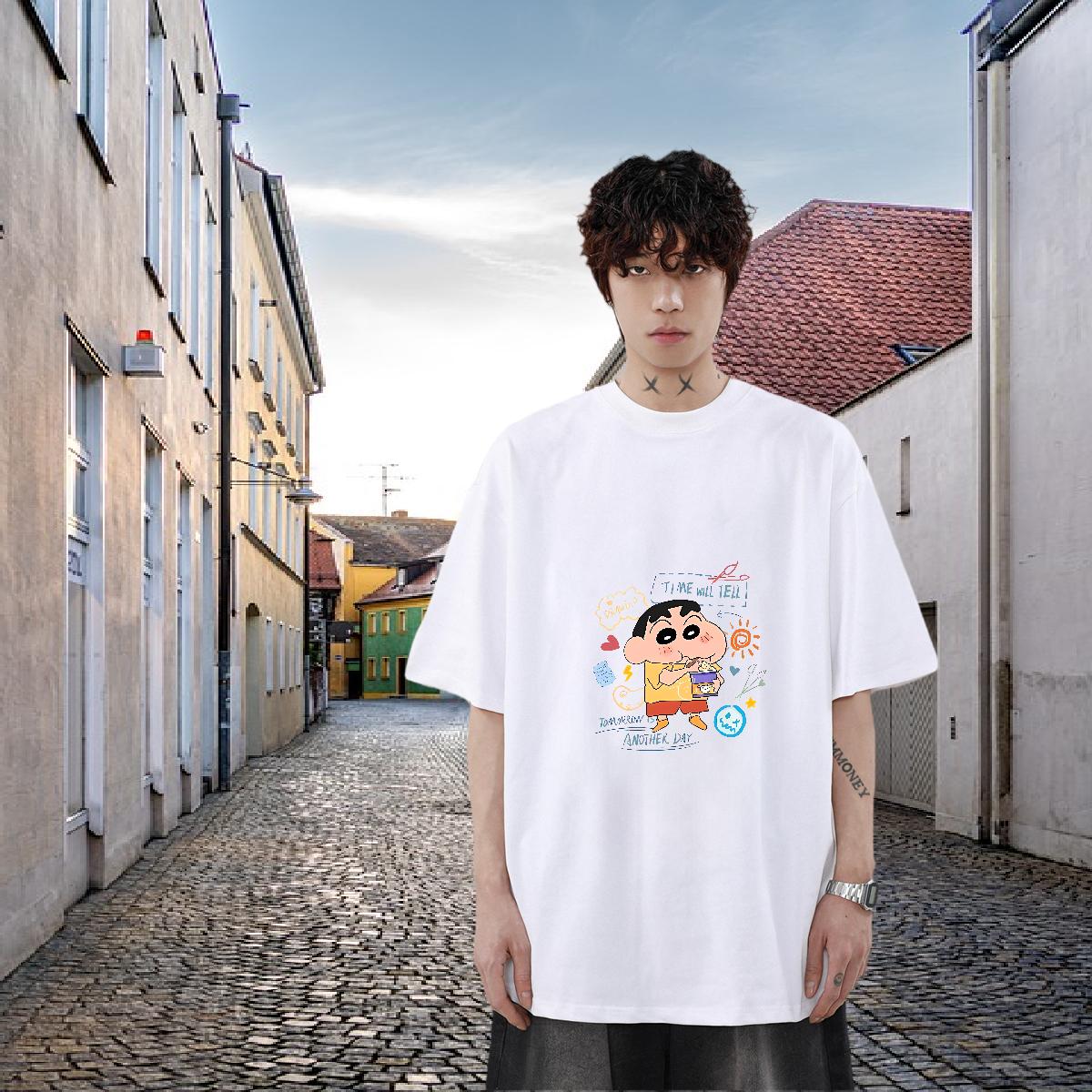 2024 DIY T-Shirts Skull Men Tees Casual Daily Wear Cotton Breathable Soft Wholesale Tops