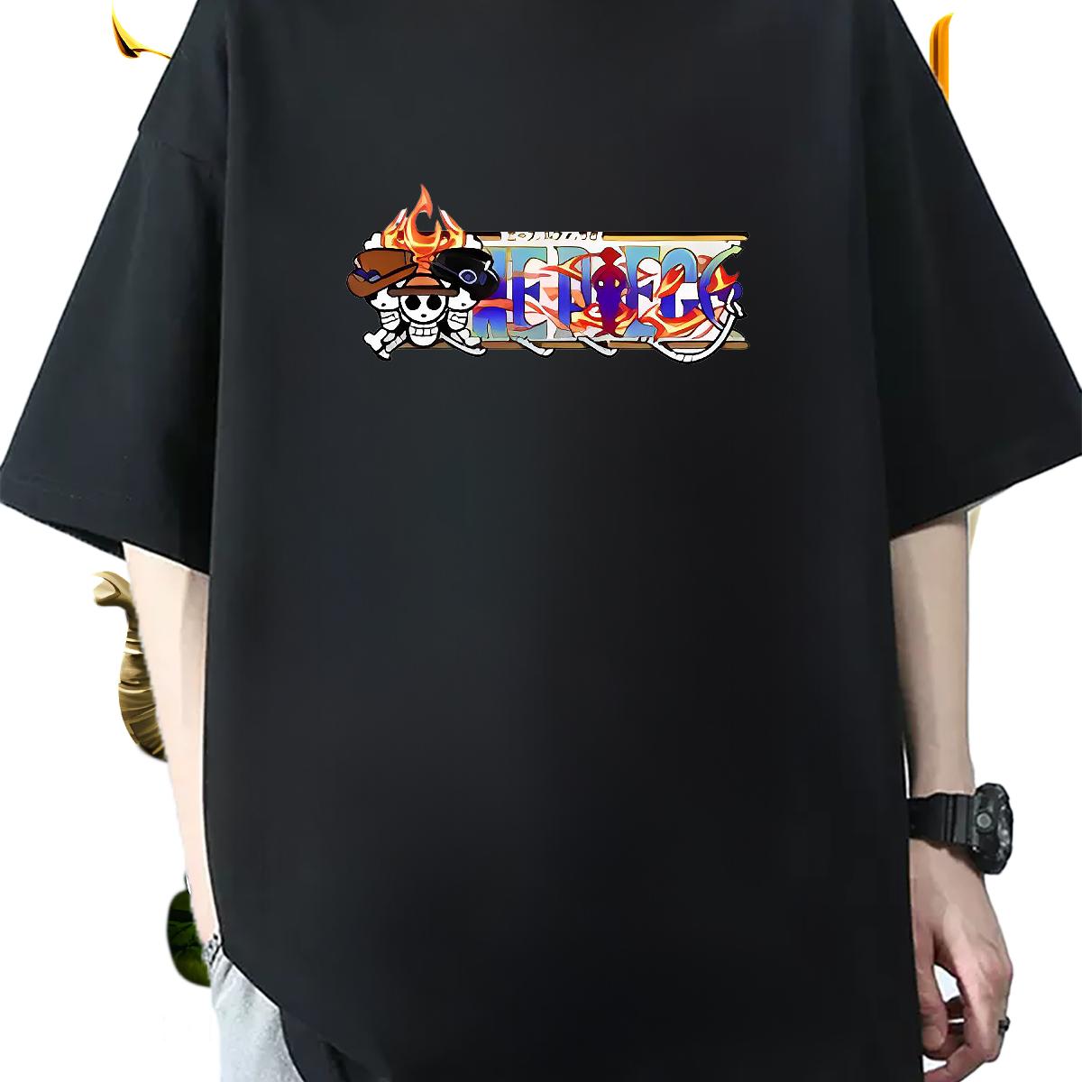 Classic T-Shirts for Men Spring Summer O-Neck Short Sleeve Cotton Men Tops Tees Designer Fashion Cartoon Printing S-3XL Polos